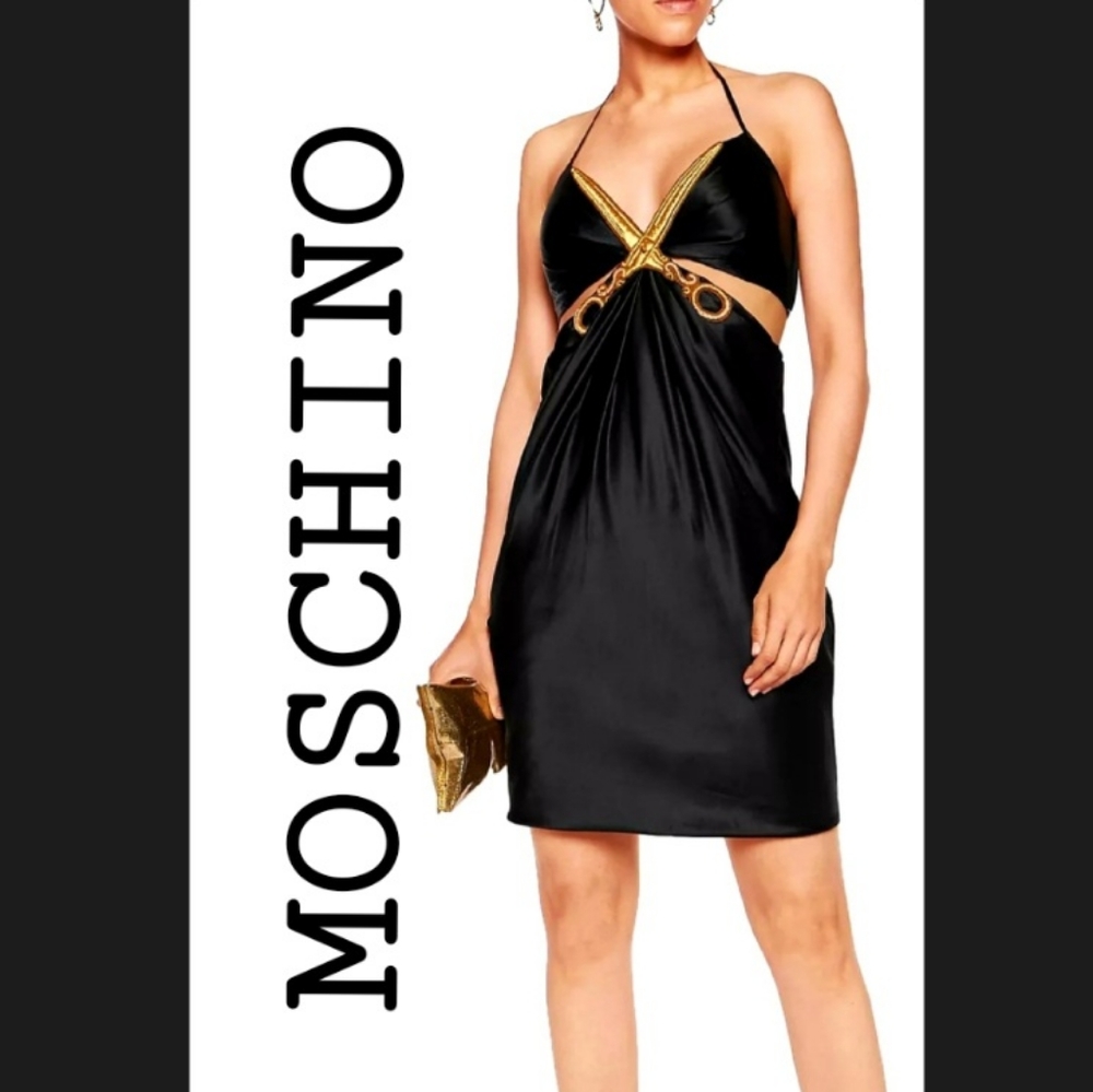 $2,795 Moschino Couture! Dress